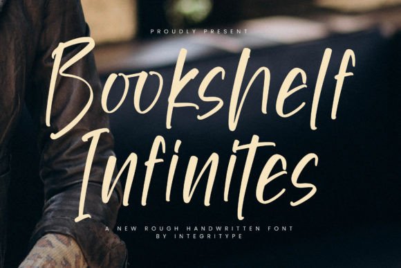 Bookshelf Infinites: A Handwritten Font for Editorial Warmth