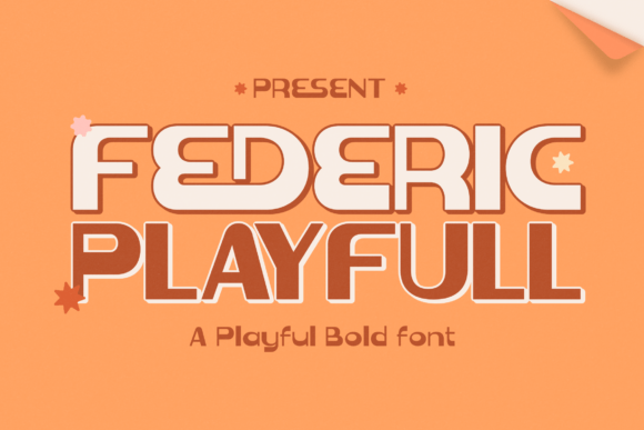 Federic Playfull: A Bold Display Font for Digital Brands