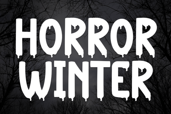 Horror Winter Display Font: A Practical Tool for Small Business Branding