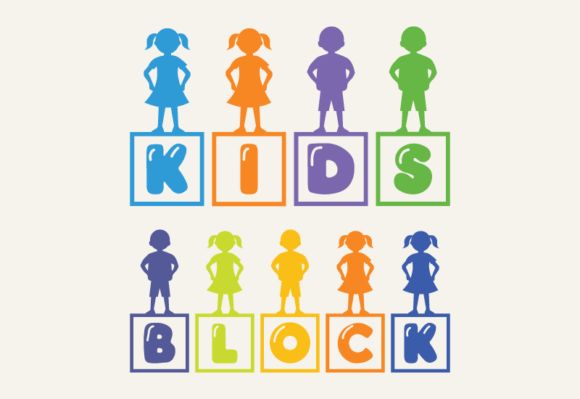 Kids Block Font: A Playful Display Typeface for Editorial Projects