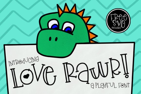 Love Rawr: The Playful Font for Handmade Creators