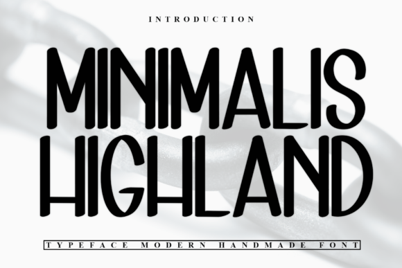 Minimalis Highland: A Handwritten Font Built for Marketing Impact