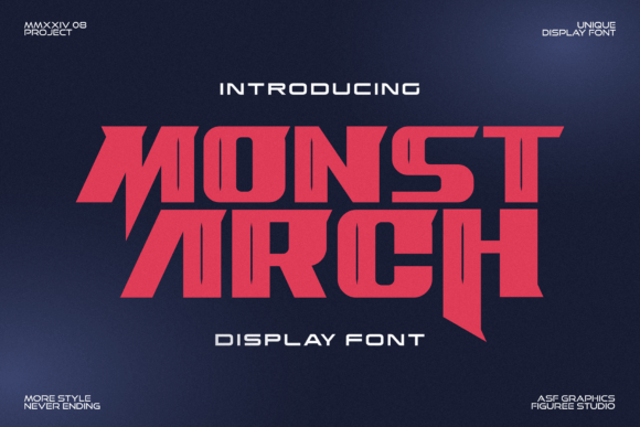 Monstarch Font Review: A Display Typeface Built for Bold Campaigns