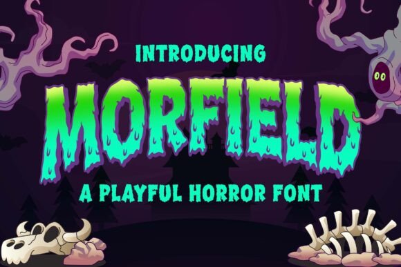 Morfield: A Playful Horror Font That Adds Character to Digital Layouts