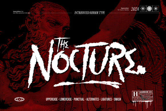 Nocture Display Font for Strong, Memorable Branding