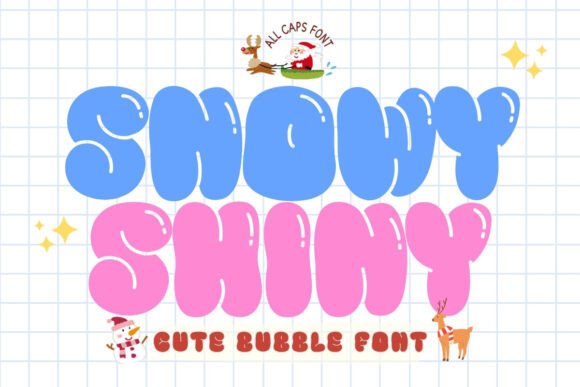 Snowy Shiny: A Hands-On Review of This Cute Bubble Display Font