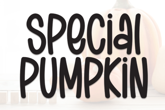 Special Pumpkin: A Handwritten Font That Brings Warmth to Branding