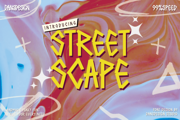 Street Scape Font: Y2K Graffiti Energy for Editorial Design
