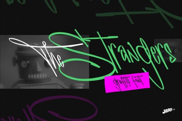 The Stranger: A Display Font With Street Art Soul
