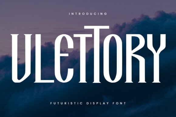 Vlettory Display Font: A Web Designer’s Take on Futuristic Typography