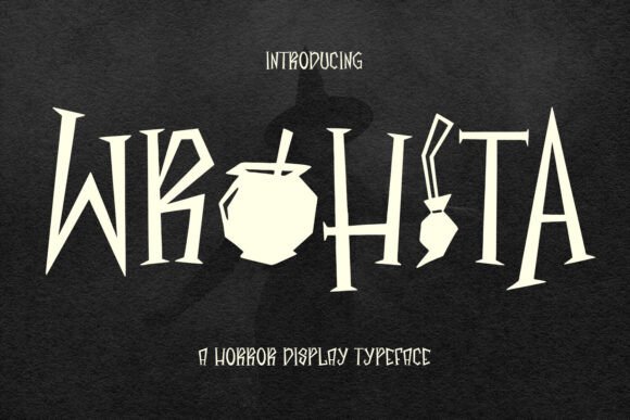 Wrohita: A Spooky Display Font for High-Impact Campaigns